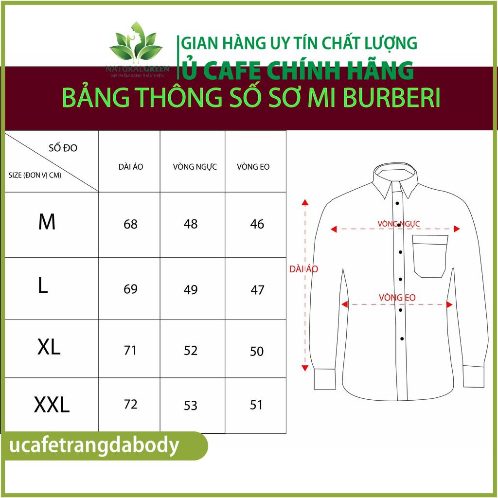 Áo sơ mi - Áo sơ mi BurBeRi cao cấp ,mềm mịn, thấm hút mồ hôi, form trẻ trung | BigBuy360 - bigbuy360.vn