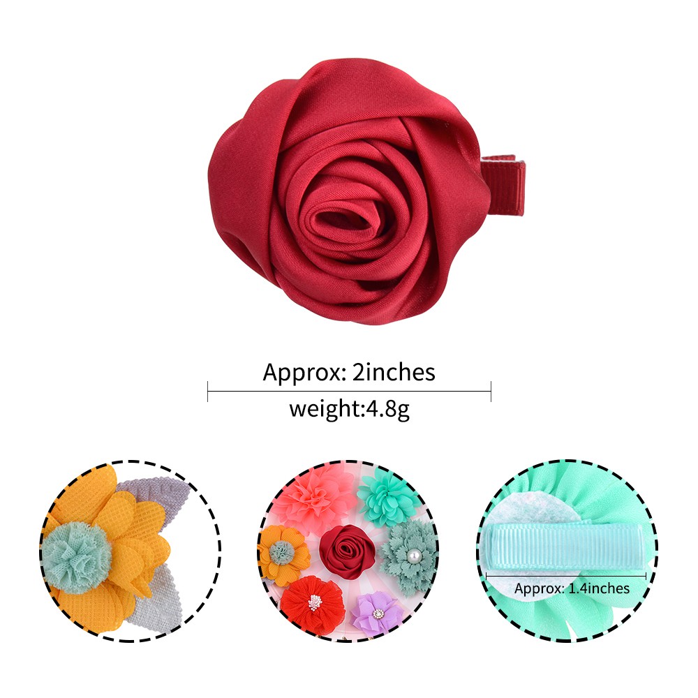 Kẹp tóc bé gái KIDSBOWS đính hoa nhiều kiểu dáng dễ thương