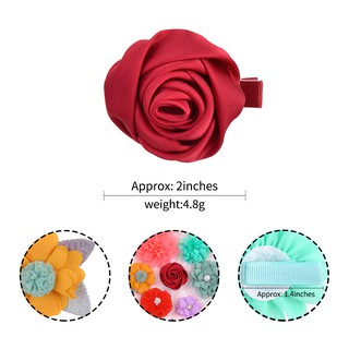 1 Kẹp Tóc Hình Hoa handmade Cho Bé Gái