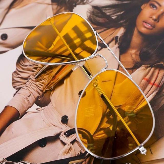 Mắt Kính xuyên đêm thời trang chóng lóa chống tia UV đi nắng đi đêm | BigBuy360 - bigbuy360.vn