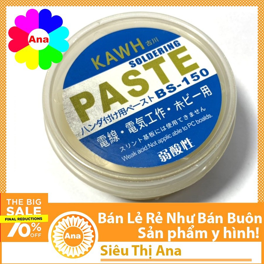 Mỡ Hàn Thiếc Hỗ Trợ Hàn Mạch Lọ To PASTE