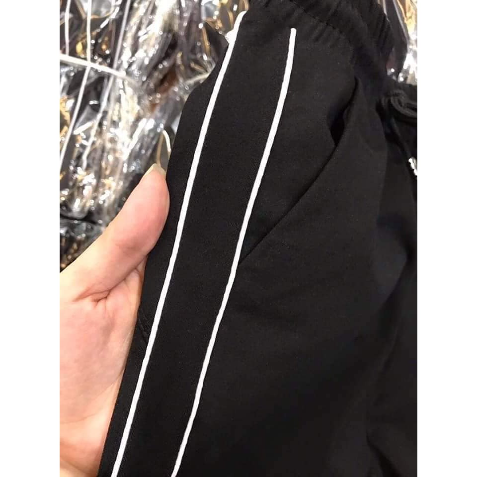 Quần Jogger 2 Sọc Nhí💖𝑭𝑹𝑬𝑬𝑺𝑯𝑰𝑷💖Quần Thể Dục Umi Hàn  Nữ-Đồ Tập Thể Dục Nữ 2 Sọc Nhí | BigBuy360 - bigbuy360.vn