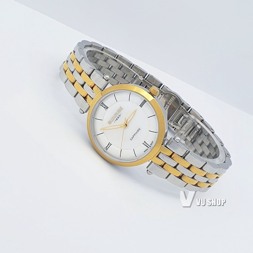 Đồng hồ nữ Sunrise 2217SB - Chính hãng, Chống trầy