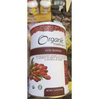 Kỷ tử organic sấy khô traditions của mỹ date 11/2024 hộp 454g