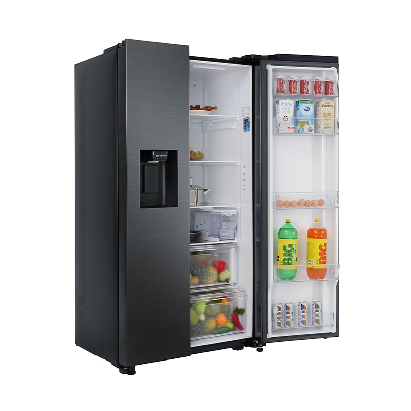 Tủ lạnh Samsung Inverter 617 lít RS64R5301B4/SV - Làm đá tự động, Lấy nước bên ngoài, Miễn phí giao hàng HCM.