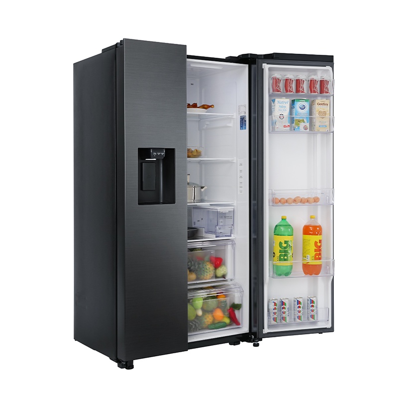 Tủ lạnh Samsung Inverter 635 lít RS64R5301B4/SV - Làm đá tự động, Lấy nước bên ngoài, Miễn phí giao hàng HCM.