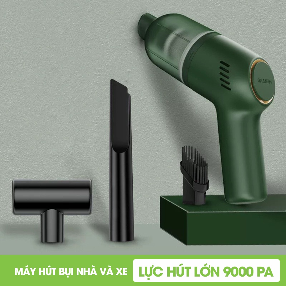 [Mã BMBAU50 giảm 7% đơn 99K] Máy Hút Bụi Mini Đa Năng G-House LB-068C, Xử Lí Bụi Tự Động