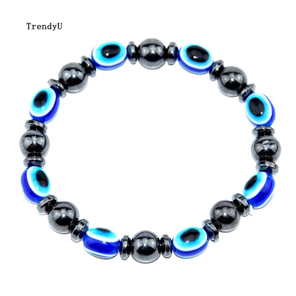 Vòng Tay Chuỗi Hạt Đá Hematite Giảm Cân Thời Trang Cho Nam Và Nữ