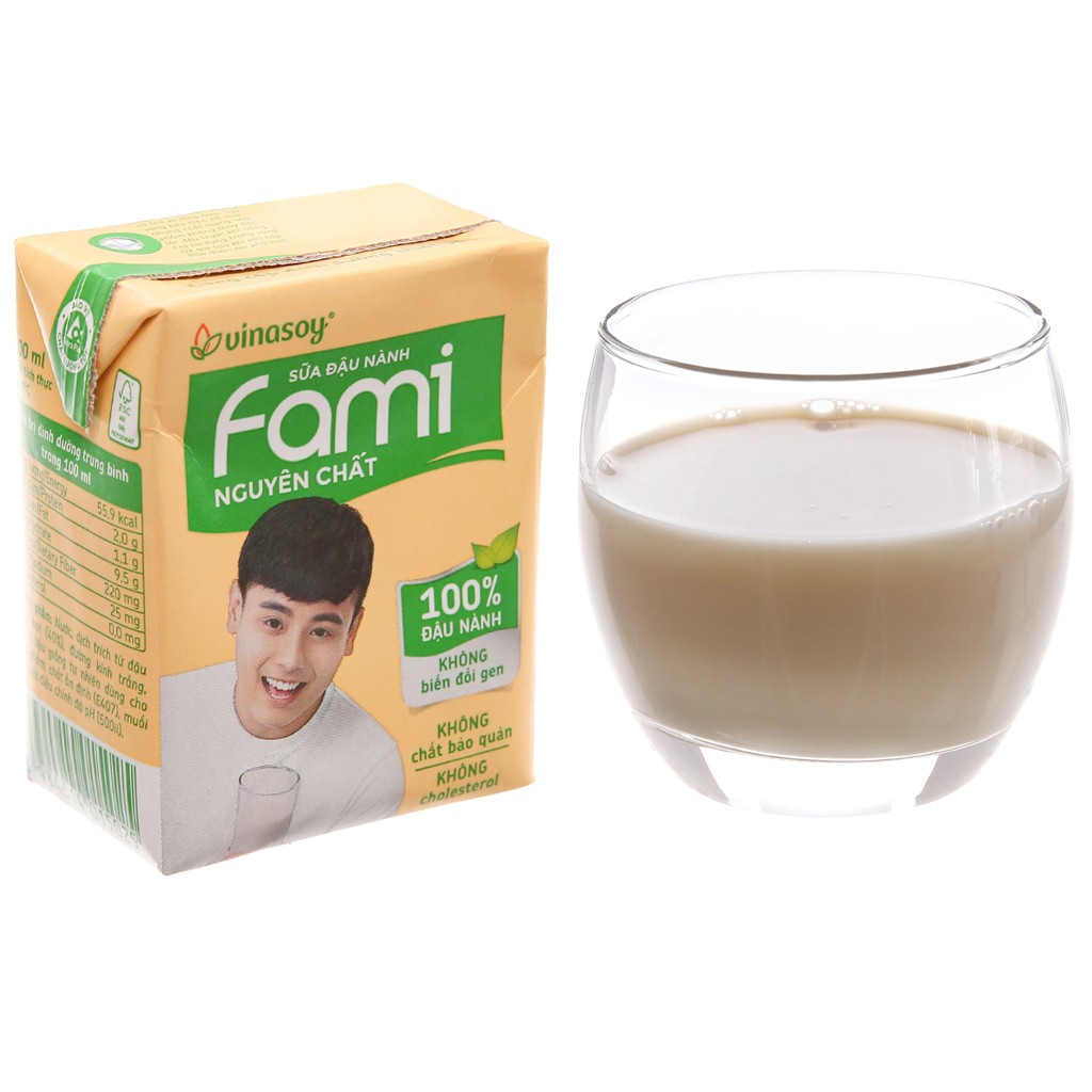 Thùng 36 hộp SỮA ĐẬU NÀNH Fami/ Famicanxi 200ml