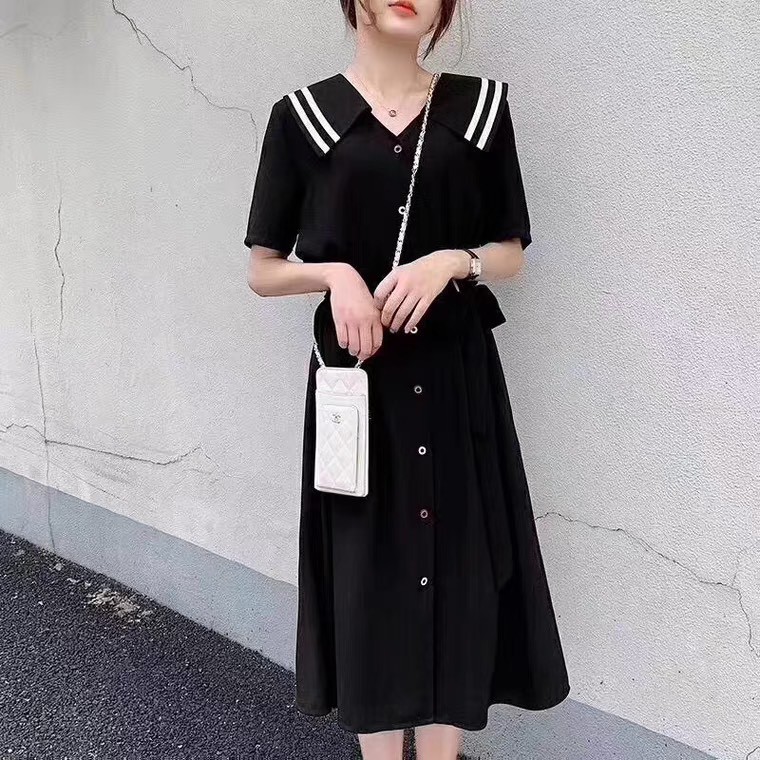 VÁY KIỂU HÀN ❤️ FRESHIP ❤️váy nữ dáng chữ A polo cổ bẻ trẻ trung năng động phong cách hiện đại | BigBuy360 - bigbuy360.vn
