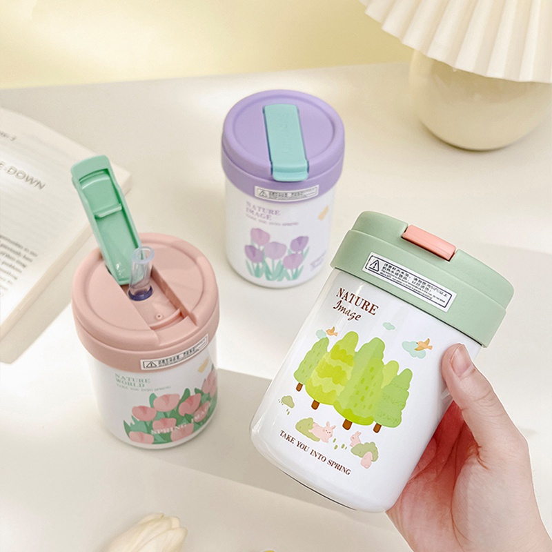 Bình Nước Giữ Nhiệt Bằng Thép Không Gỉ Cao Cấp Tiện Lợi Dễ Sử Dụng