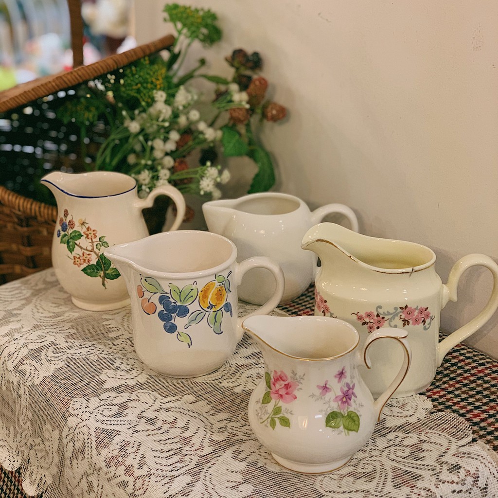 Ly rót hoa gốm sứ 🌸