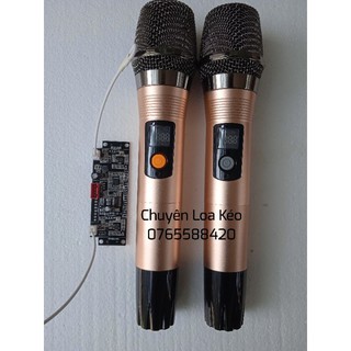 Micro loa kéo va-01 cao cấp sóng uhf sét tần số