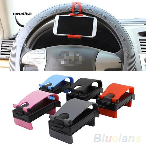 Giá kẹp điện thoại gắn vô lăng xe hơi tiện dụng | BigBuy360 - bigbuy360.vn