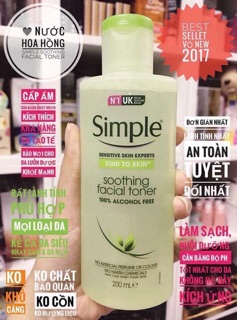 TONER SIMPLE ( NƯỚC HOA HỒNG SIMPLE )
