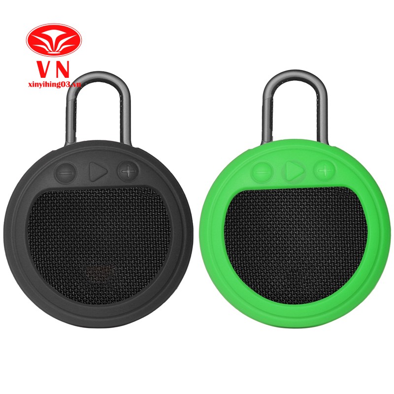 Vỏ Silicon Đứng Cho Loa Jbl Clip 3 (Đen)