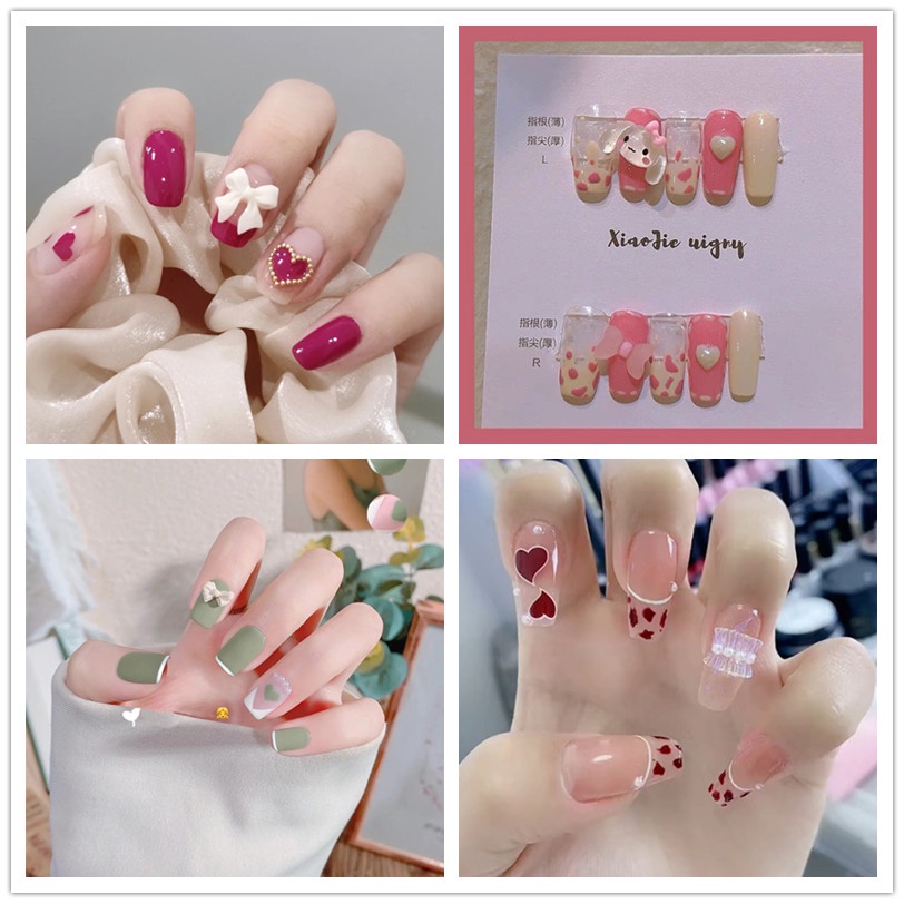 Móng Tay Giả 3d Trang Trí Chất Lượng Cao