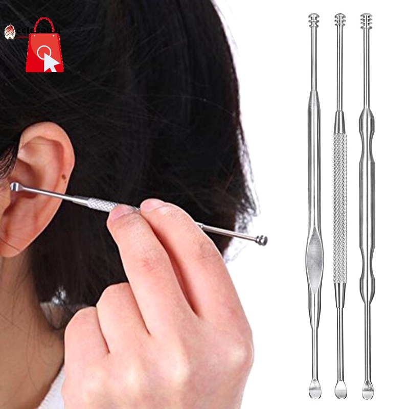 [Hàng mới về] Dụng cụ lấy ráy tai thiết kế hai đầu tiện dụng chất lượng cao
