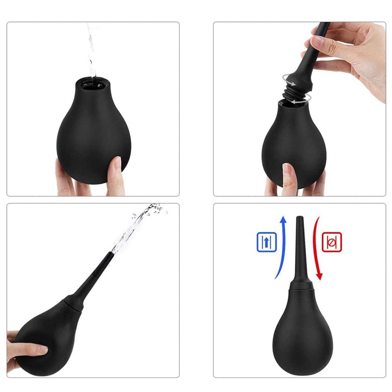 Dụng cụ vệ sinh hậu môn bằng silicone an toàn cho sức khỏe