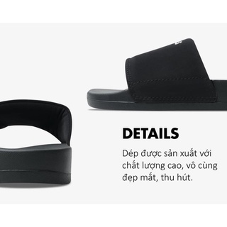 Dép Quai Ngang Essentials Full Đen