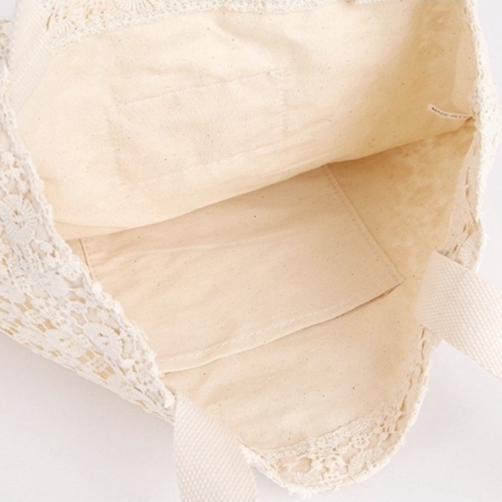 Túi ren đeo vai thời trang Addedit Lace Janet Eco Bag