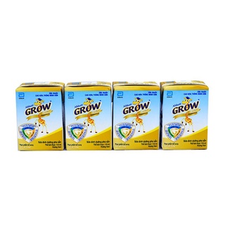 Lốc 4 hộp Sữa bột pha sẵn Abbott grow gold 110ml 180ml
