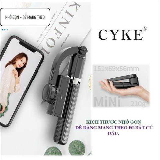 [Hàng mới vê]Gậy tự sướng Chống Rung Gimbal Vlog L09, Tay Cầm Chống Rung, Bộ Ổn Định Điện Thoại Di Động, Có Đèn Led | BigBuy360 - bigbuy360.vn