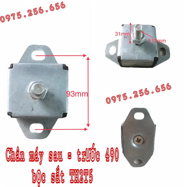 Chân máy Sau = Trước 490 Bọc Sắt TH2T5 phụ tùng ô tô phụ tùng Hùng Lỳ