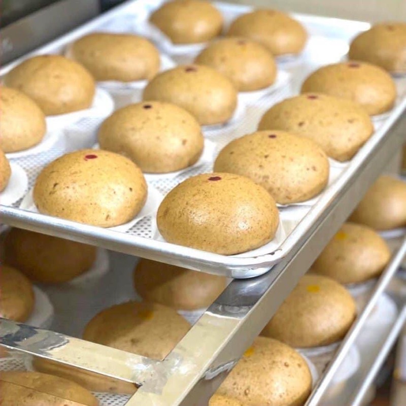 Bánh Bao Nguyên Cám Nhân Gà Nấm Eatclean Dành Cho Người Ăn Kiêng