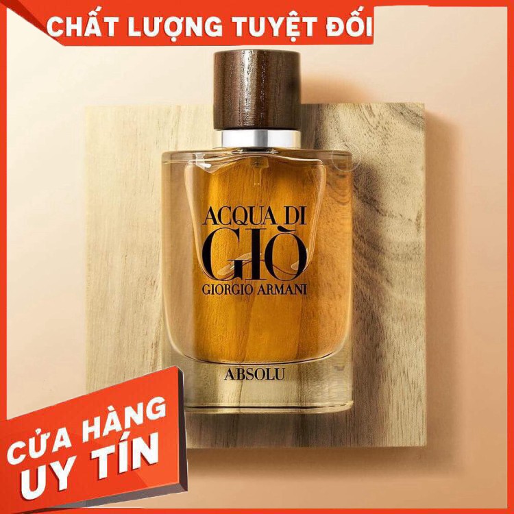 Nước Hoa Nam Nước Giò Vàng Armani Absolu 100ml - Mùi Hương Nam Quyến Rũ, Lịch Lãm, Đẳng Cấp