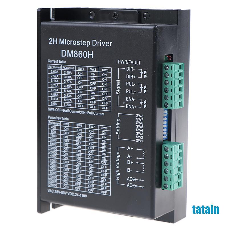 [TA] Stepper motor driver cintroller DM860 microstep brushless DC stepper motor shell  WK