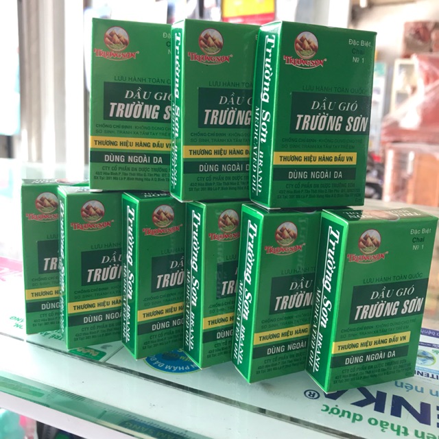 Dầu Gió TRƯỜNG SƠN chai 6ml