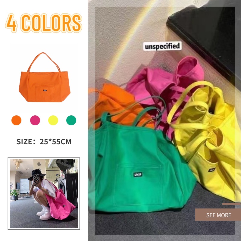 Túi Xách Canvas Cỡ Lớn Thời Trang Cho Nữ