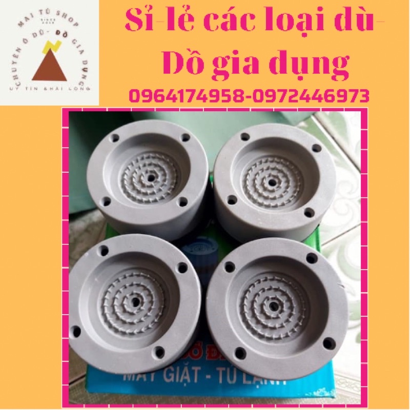 Chân kê máy giặt chống rung- hàng loại 1( Dùng Cho Tất Cả Các Loại Máy Giặt)