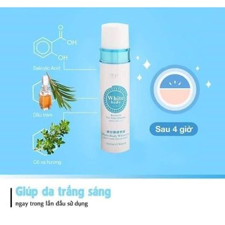 KEM CHỐNG NẮNG KÍCH TRẮNG DA HÀN QUỐC WHITE BODY