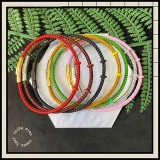 [Cỡ to 3li] Vòng Tay Dây Lõi Thép để mix Charm size 3li kèm khoá titan không gỉ siêu bền