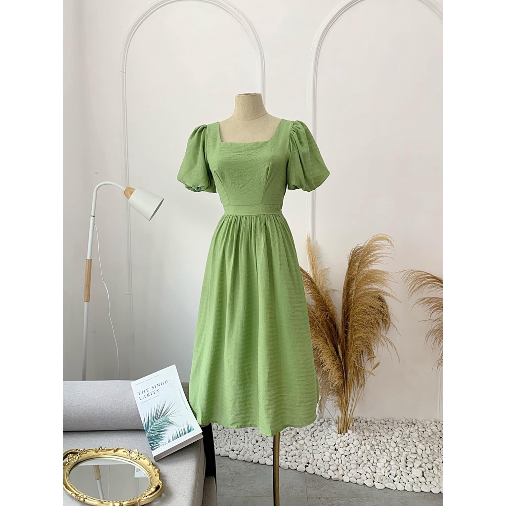 [NEW/ẢNH THẬT] ĐẦM VÁY ĐŨI BỒNG BỀNH ĐI BIỂN NHIỀU MÀU CỔ VUÔNG SIÊU XINH