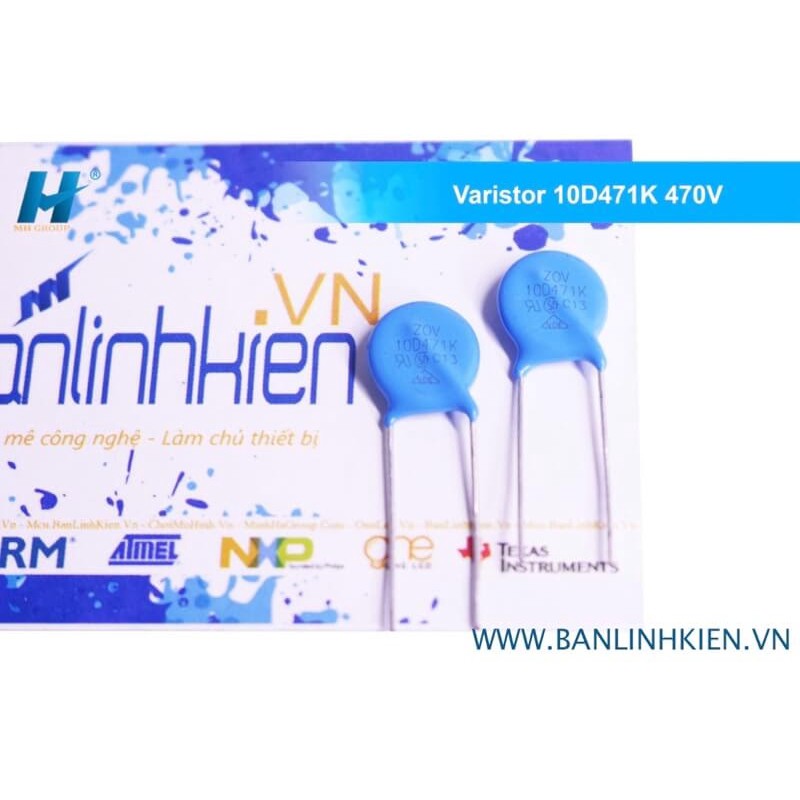 Combo 5 chiếc Tụ Chống Sét Varistor 10D471K 470V