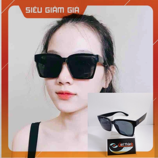 [ KÍNH ĐÔI ] Mắt Kính Phom Vuông Thời Trang Nam Nữ Kính Mát Kính Râm | BigBuy360 - bigbuy360.vn