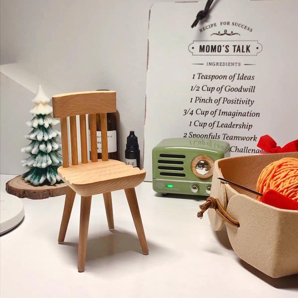 Giá Đỡ Điện Thoại Bằng Gỗ Thiết Kế Đáng Yêu Cho ipad