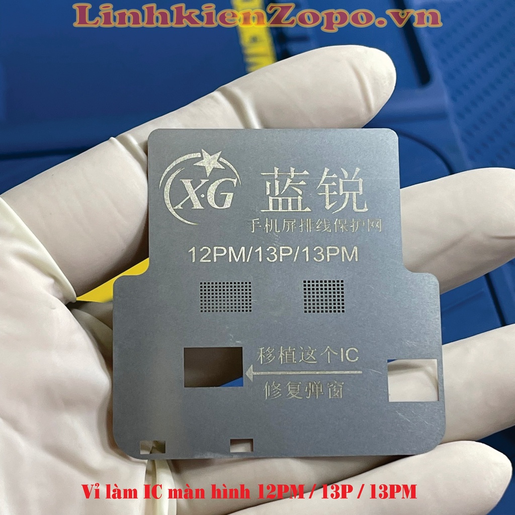 Bộ Vỉ làm IC màn hình Series IP 11 / Series IP 12 / Series IP 13