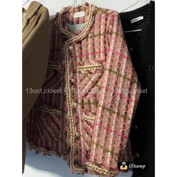 Áo dạ tweed sang chảnh