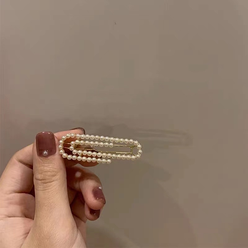 Kẹp Tóc Đính Ngọc Trai Xinh Xắn Thời Trang 19A1257