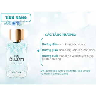 Nước Hoa Nữ Cindy Bloom Fresh Ocean 50ml