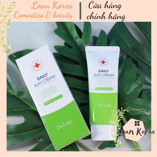 Kem chống nắng DAILY SUN CREAM 3 IN 1 SPF50+ PA ++++ 60ML Mẫu mới