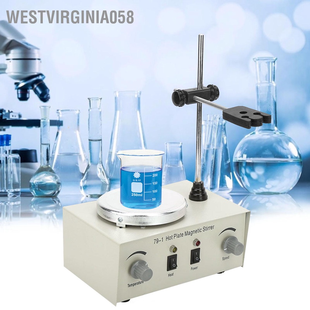 Có thể bán buôn Máy khuấy từ tính trộn điều khiển nhiệt độ đĩa nóng Phòng thí nghiệm Hoa Kỳ Cắm 110V Westvirginia058 Hàng giao ngay