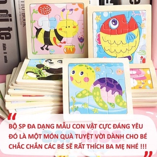 Miếng ghép gỗ 9 miếng