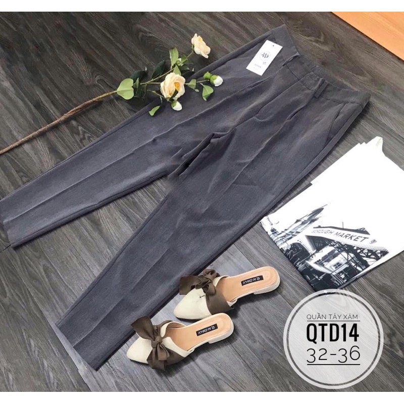 Bigsize Quần tây xám QTD14