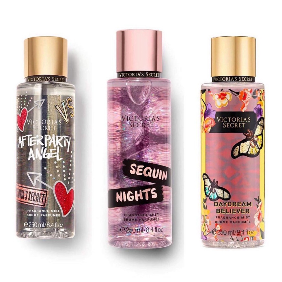 Xịt thơm body mist VICTORIA, Nước hoa toàn thân hương thơm nhẹ nhàng 125ml