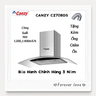 Máy Khử Mùi Kính Cong Cao Cấp CANZY CZ70BDS